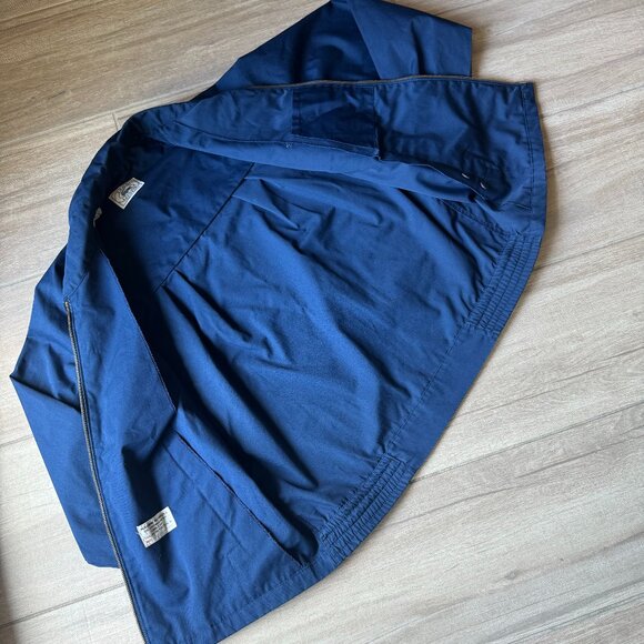 Vintage Izod / Lacoste Navy Blue Zip-Up Jacket - Men's M - Picture 5 of 7